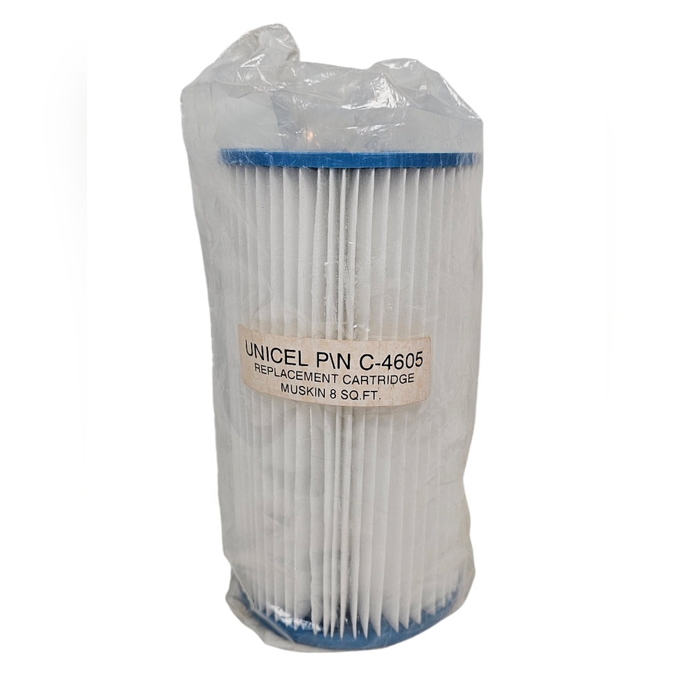 Unicel C-4605 Replacement Filter Cartridge for 8 Square‎ FT Muskin , New Sealed
